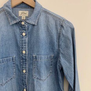 J. Crew Chambray button-down - sz 4